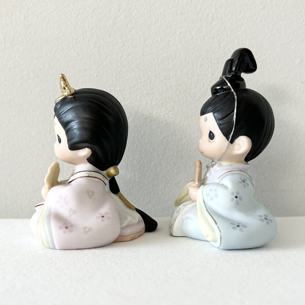 RARE Precious Moments All Girls Are Beautiful Figurines 4 Pc Japanese Collection - Picture 3 of 10